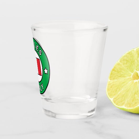 Napels Italië Shot Glas (Rechts)