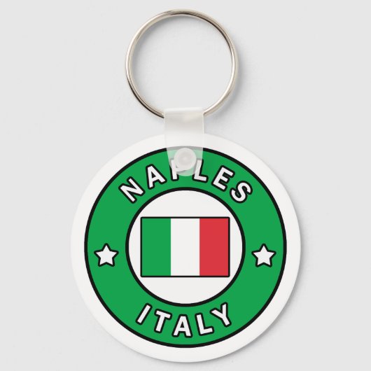 Napels Italië Sleutelhanger (Voorkant)