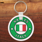 Napels Italië Sleutelhanger (Voorkant)