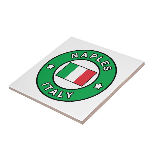 Napels Italië Tegeltje (Zijkant)