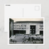 Napels, Italië, treinstation c1940s Briefkaart (Voorkant / Achterkant)