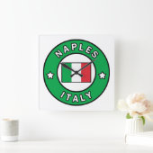 Napels Italië Vierkante Klok (Huis)