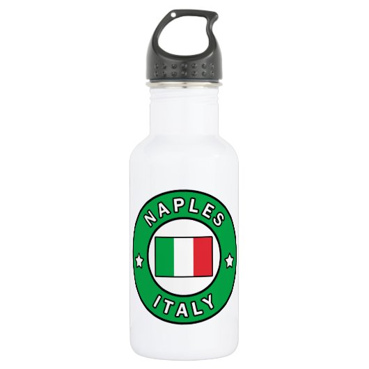 Napels Italië Waterfles (Voorkant)