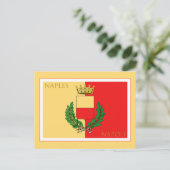 Napels, Napoli, Italië Feestdagenkaart (Staand voorkant)