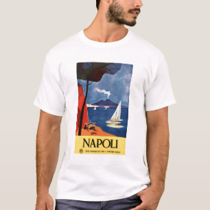 Napels NAPOLI ITALIË —  Italiaanse zeestad T-shirt