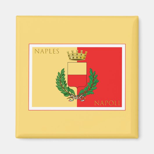 Napels, Napoli, Italië Magneet (Voorkant)