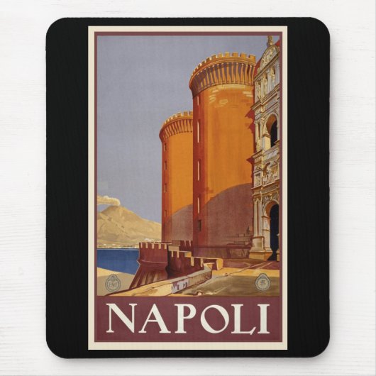 Napels - Napoli Vintage Muismat (Voorkant)