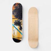 Napels Orange Storm 7 7/8" Skateboarddek Persoonlijk Skateboard (Voorkant)