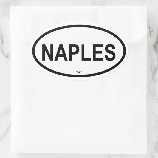 NAPELS OVALE STICKER (Tas)