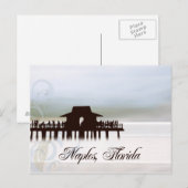Napels Pier Blues Briefkaart (Voorkant / Achterkant)