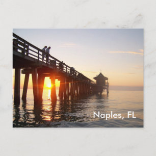 Napels Pier Briefkaart