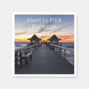 Napels Pier Florida Ocean Beach Servet