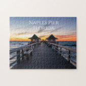 Napels Pier Florida Ocean Sunset Legpuzzel (Horizontaal)