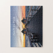 Napels Pier Florida Ocean Sunset Legpuzzel (Verticaal)