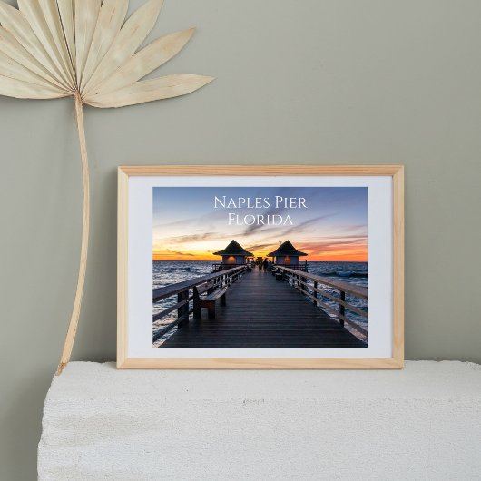Napels Pier Florida Poster