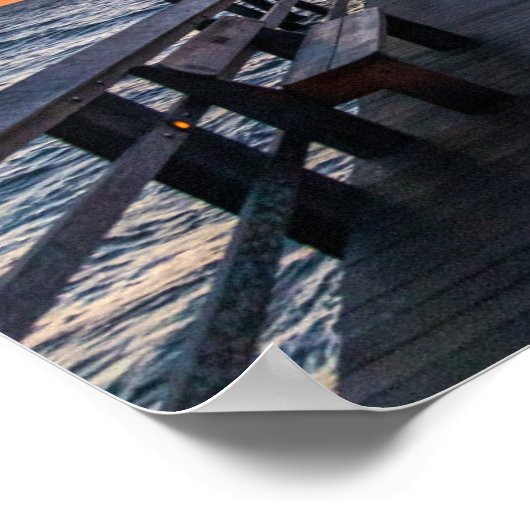 Napels Pier Florida Poster (Hoek)