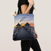 Napels Pier Florida Reisvakantie Tote Bag (Dichtbij)