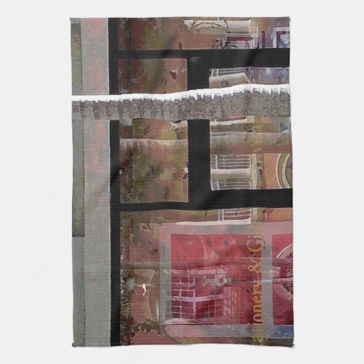 Napels Reflection Theedoek (Verticaal)