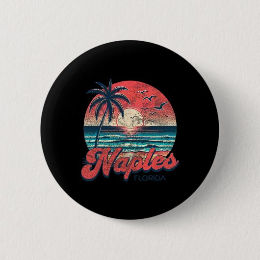 Napels Ronde Button 5,7 Cm (Voorkant)