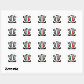 Napels Ronde Sticker (Vel)