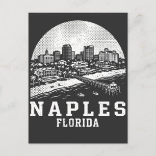 Napels Stad Florida Briefkaart
