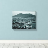 Napels-Vesuvius Canvas Afdruk (Insitu (Houten vloer))