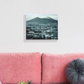 Napels-Vesuvius Canvas Afdruk (Insitu (Woonkamer))