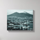 Napels-Vesuvius Canvas Afdruk (Voorkant)