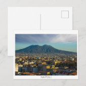 Napels Vesuvius (Napoli) Briefkaart (Voorkant / Achterkant)