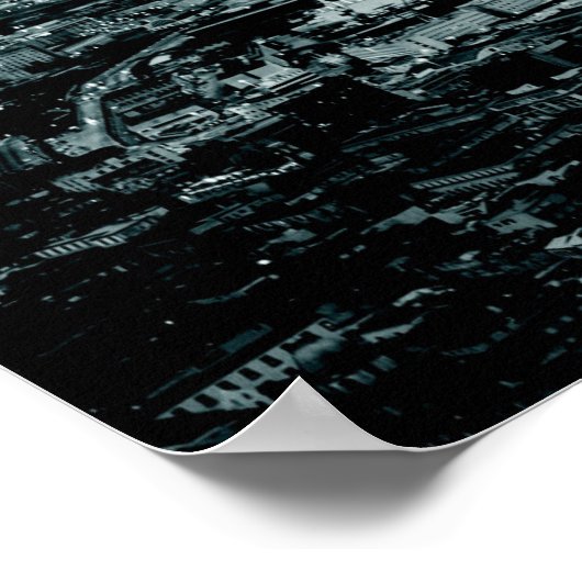 Napels-Vesuvius Poster (Hoek)