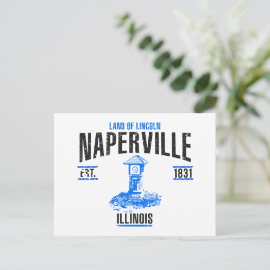 Naperville Briefkaart (Staand voorkant)
