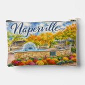 Naperville Illinois Paardenbloemfontein Riverwalk Etui (Achterkant)