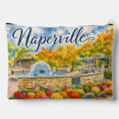 Naperville Illinois Paardenbloemfontein Riverwalk Etui (Achterkant)