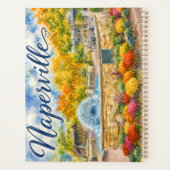 Naperville Illinois Paardenbloemfontein Riverwalk Planner (Achterkant)