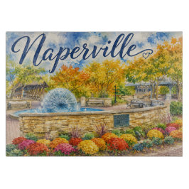 Naperville Illinois Paardenbloemfontein Riverwalk Snijplank