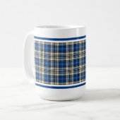 Napier Clan Tartan Koffiemok (Voorkant links)