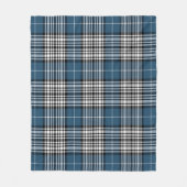 Napier Modern Plaid Fleece Deken (Voorkant)
