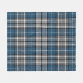 Napier Modern Plaid Fleece Deken (Voorkant (Horizontaal))