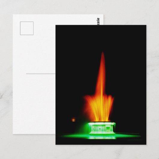 Napier NZ-fontein Briefkaart (Voorkant / Achterkant)