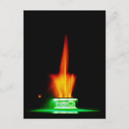 Napier NZ-fontein Briefkaart