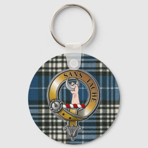 Napier Tartan & Badge Sleutelhanger