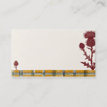 Napier Tartan Oxblood Amber Schotse Minimalist