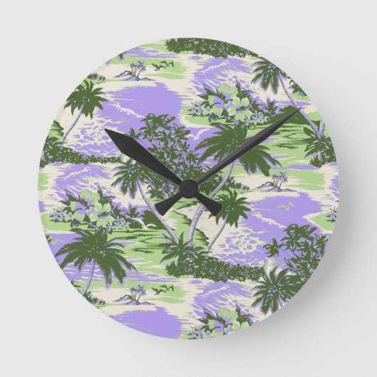 Napili Bay Hawaïaanse wandklokken (Voorkant)