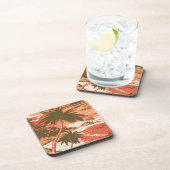 Napili Bay Hawaiian Cork-Onderzetters Onderzetter (Rechterzijde)