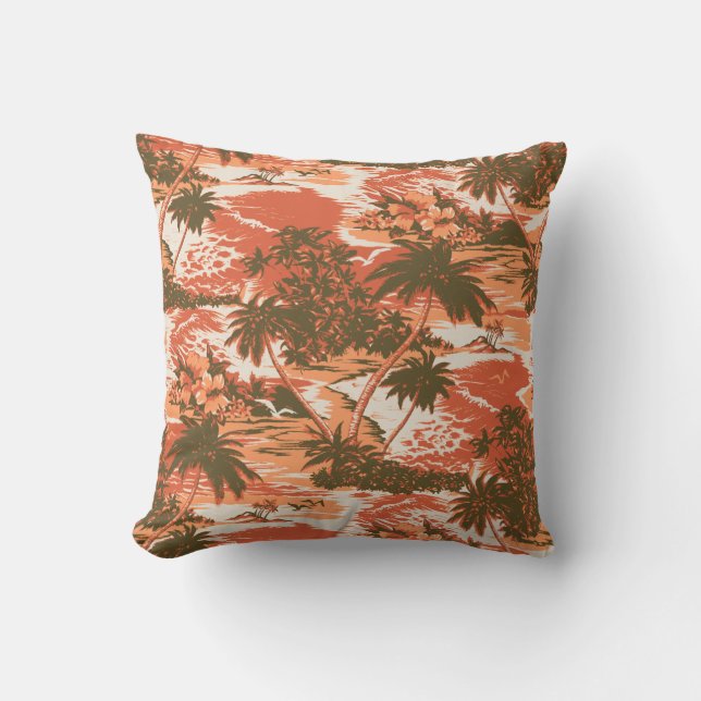 Napili Bay Hawaiian Decoratieve Kussens (Voorkant)