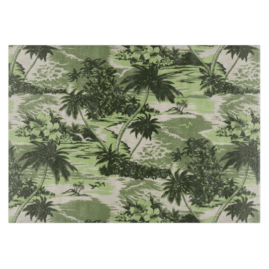 Napili Bay Hawaiian Glass Cutting Board Snijplank (Voorkant)