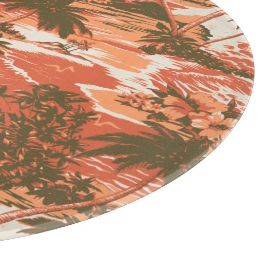 Napili Bay Hawaiian Glass Cutting Board Snijplank (Hoek)