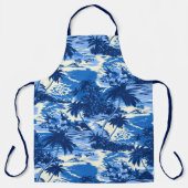 Napili Bay Hawaiian Island Schilderachtig - Blauw Schort (Voorkant)