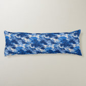 Napili Bay Hawaiian Island Schilderachtig Lichaamskussen (Achterkant)