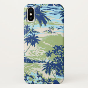 Napili Bay Hawaiian Island Schilderachtig Moss iPhone X Hoesje